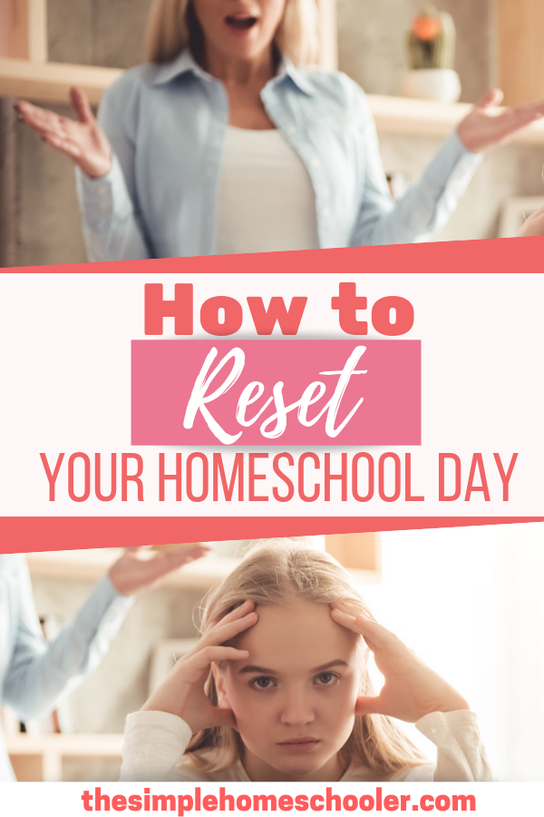 Is your perfectly planned homeschool day imploding in front of you? Are you struggling and needing some homeschool help? Let me show you how to take on the challenge in front of you and reset your day!