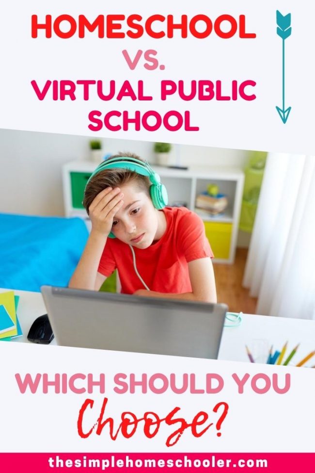 Homeschool Vs. Online School: Which is Better? - The Simple Homeschooler