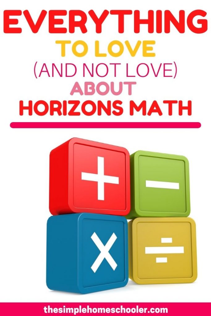 Super Honest Horizons Math Review: Everything You Want to Know - The ...