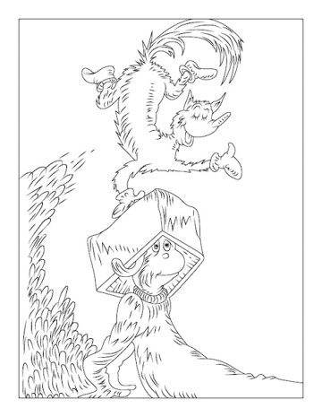 Free Dr. Seuss Coloring Page Printables to Go With Your Favorite Book ...