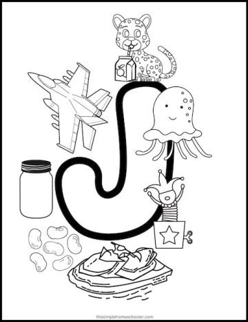 15+ Letter J Worksheets: Fun & Printable! - The Simple Homeschooler