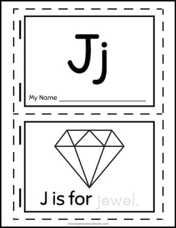 15+ Letter J Worksheets: Fun & Printable! - The Simple Homeschooler