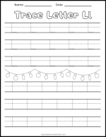 15+ Letter L Worksheets: Free & Easy Print! - The Simple Homeschooler