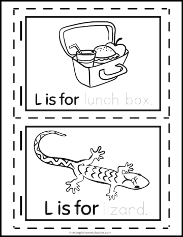 15+ Letter L Worksheets: Free & Easy Print! - The Simple Homeschooler