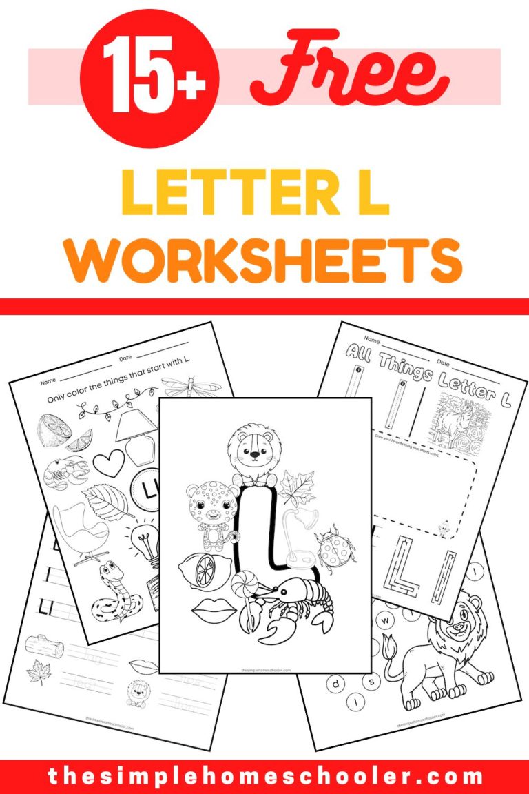 15+ Letter L Worksheets: Free & Easy Print!