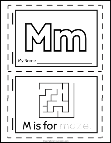 15+ Letter M Worksheets: Free & Easy Print! - The Simple Homeschooler