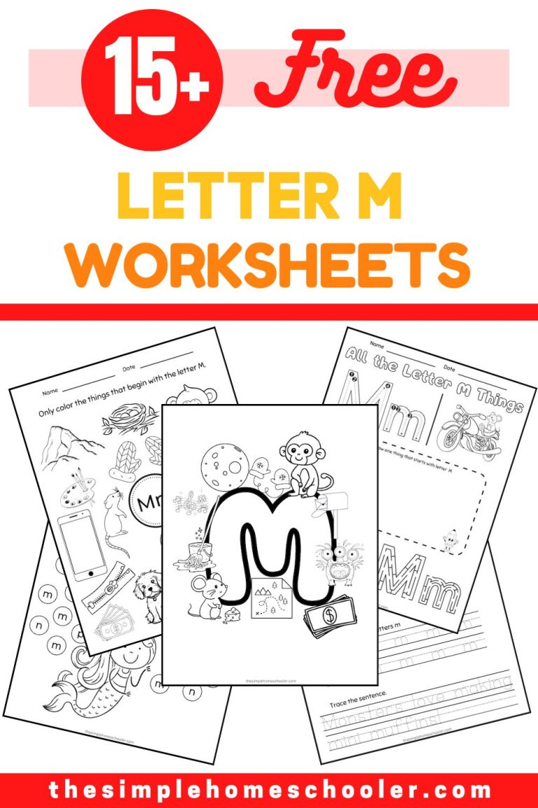 15+ Letter M Worksheets: Free & Easy Print!