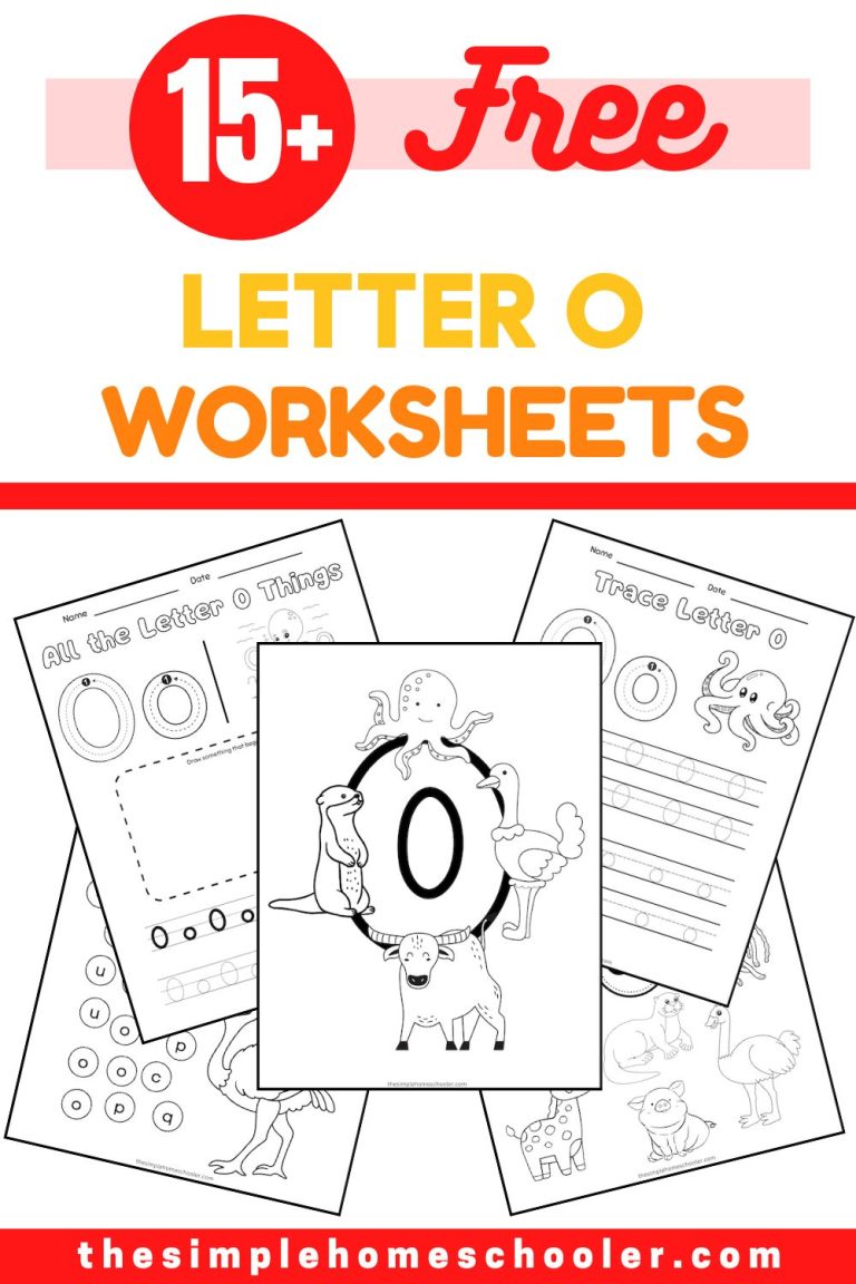 Letter O Worksheet Pin