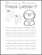 15+ Letter P Printables: Free & Easy Print - The Simple Homeschooler