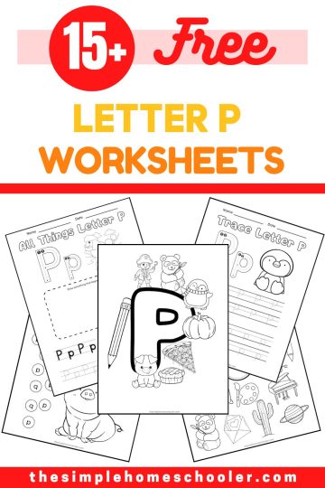 15+ Letter P Printables: Free & Easy Print - The Simple Homeschooler