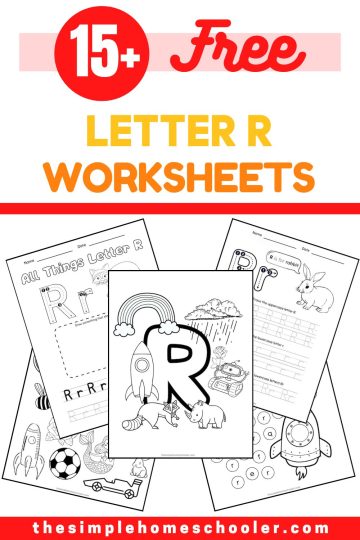 15+ Letter R Worksheets: Free & Easy Print! - The Simple Homeschooler