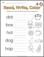 25 Free CVC Word Worksheets For Kindergarten: Easy Print - The Simple ...