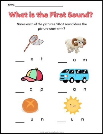 25 Free Cvc Word Worksheets For Kindergarten: Easy Print - The Simple 