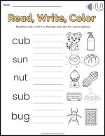 25 Free Cvc Word Worksheets For Kindergarten: Easy Print - The Simple 