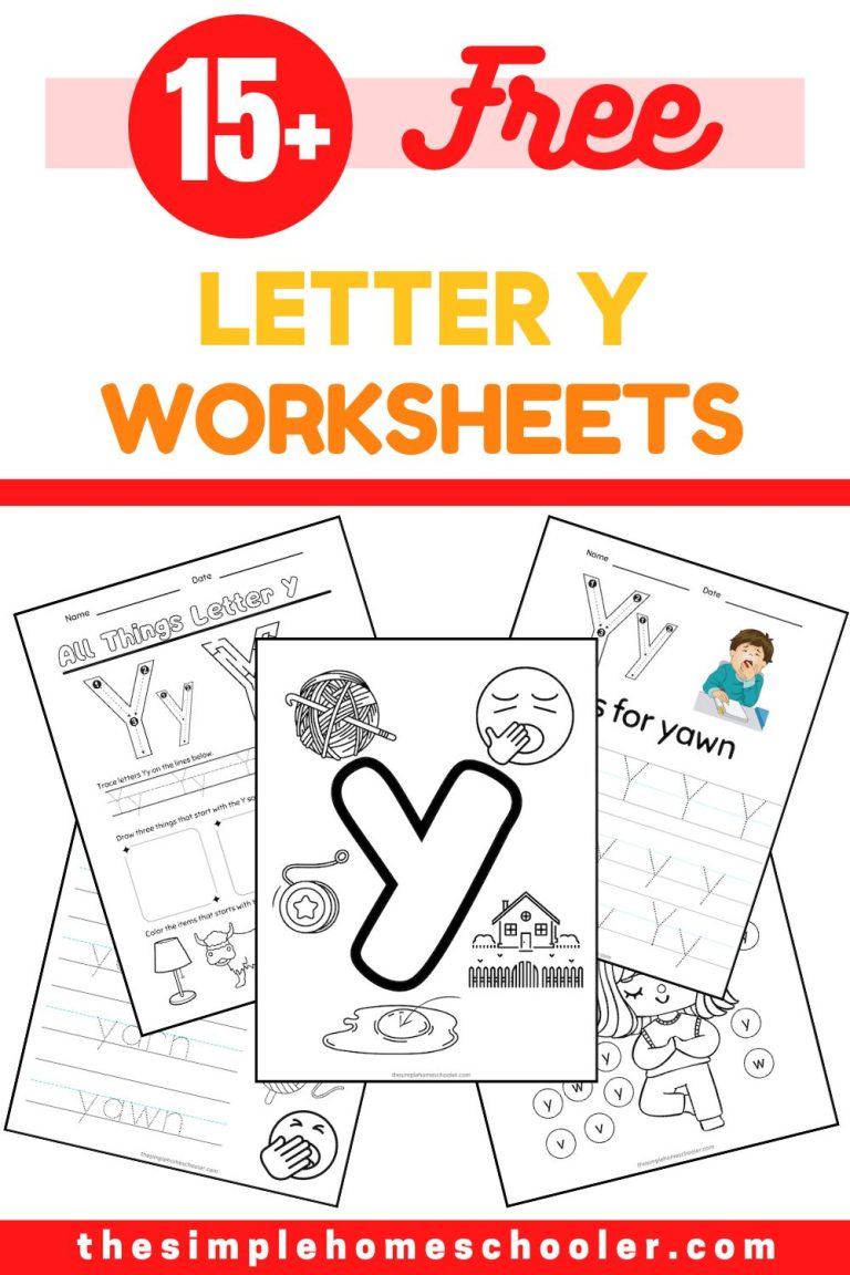 Letter Y Worksheets Pin