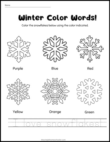 Free 15+ Winter Worksheets for Kindergarten: Instant Download and Easy ...