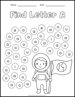 15+ Free Letter A Worksheets: Easy Print! - The Simple Homeschooler