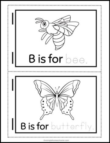 15+ Free Letter B Worksheets: Easy Print! - The Simple Homeschooler