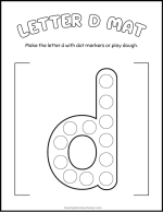 15+ Free Letter D Worksheets For Kids: Easy Print! - The Simple ...