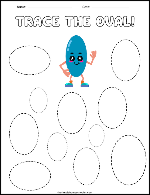 Tracing Shapes Worksheet 11