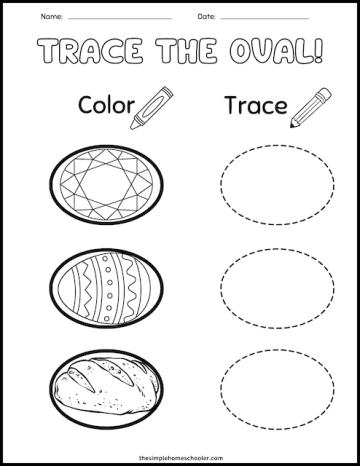 18 Free Tracing Shapes Worksheets For Preschoolers - The Simple 