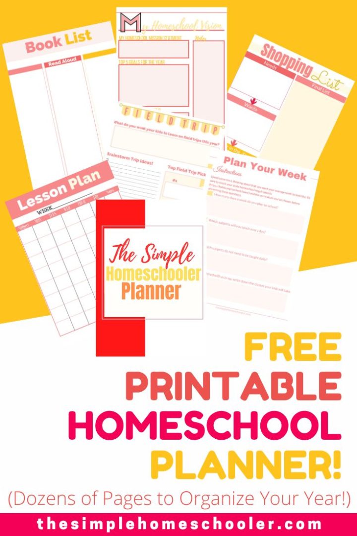 Best Free Printable Homeschool Attendance Sheet - The Simple Homeschooler