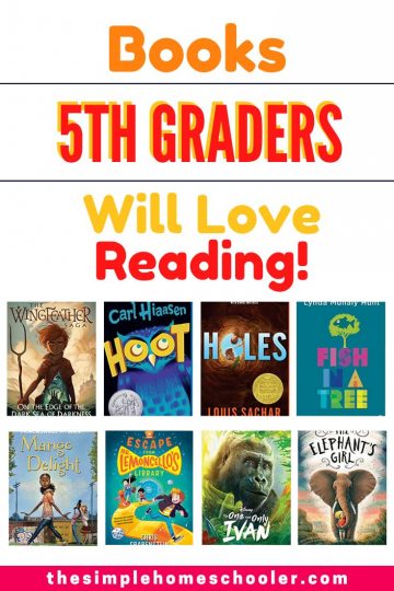 37 Popular Books That 5th Graders Love To Read! - The Simple Homeschooler