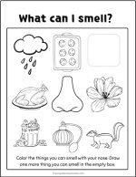 Best 5 Senses Coloring Pages: Free & Easy Print! - The Simple Homeschooler