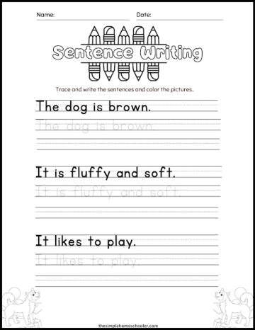 Fun & Free Letter Tracing Worksheets: Easy Print! - The Simple Homeschooler