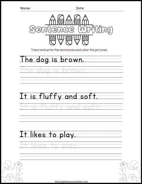 10+ Free Writing Worksheets