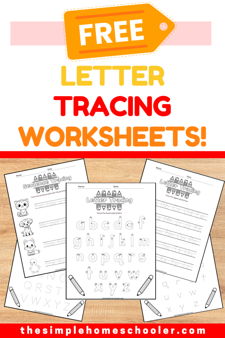 Letter Tracing Worksheets Pin