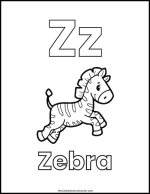 26 Free Alphabet Coloring Worksheets For Kindergarten! - The Simple ...