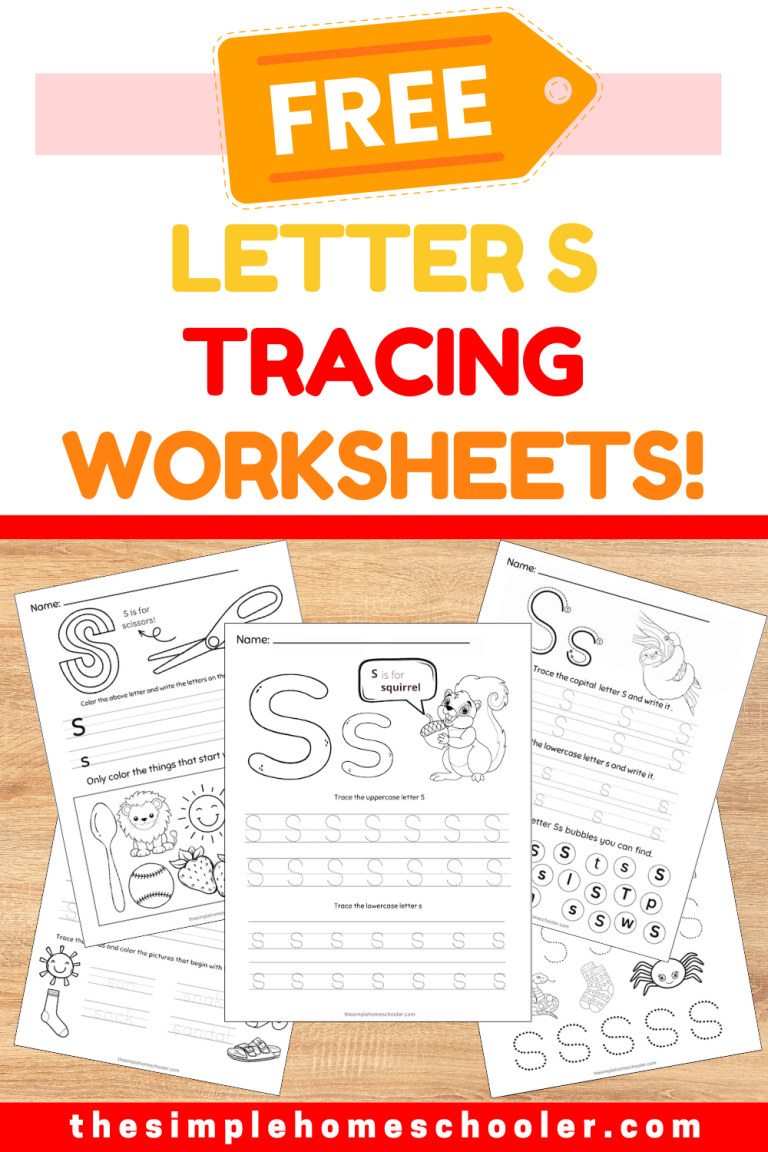 Letter S Tracing Worksheets Pin