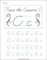 Best Free Cursive Alphabet Tracing Worksheet Packet: Easy Print! - The ...