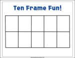 Best Free Ten Frame Math Printable Set: Includes Manipulatives! - The ...