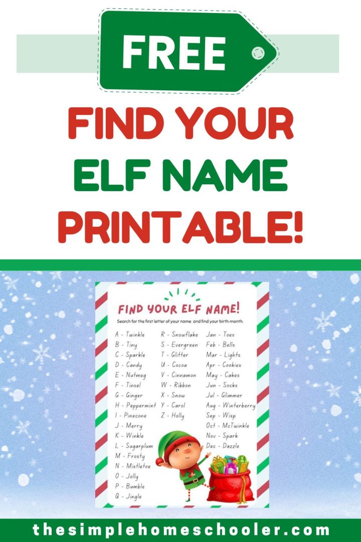 Hysterical Christmas Elf Name Generator: Easy Print! - The Simple ...