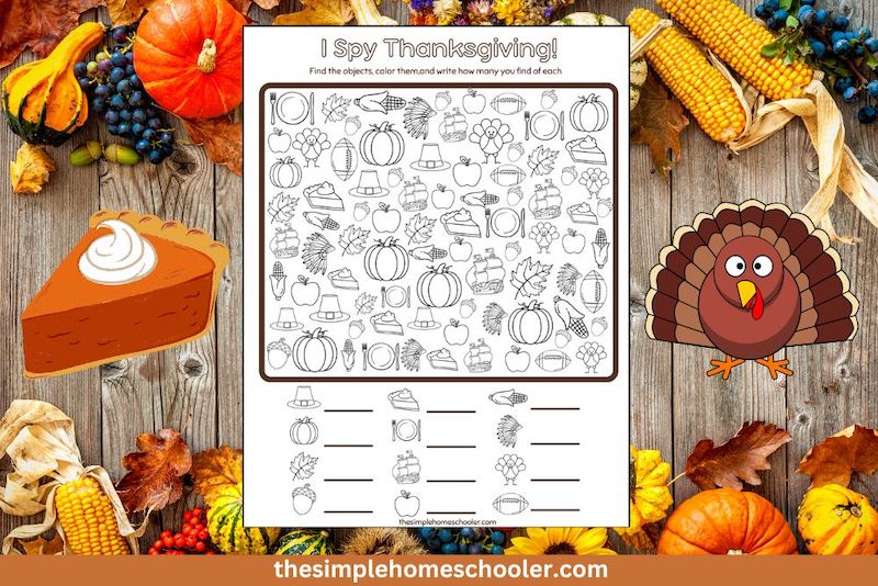 I spy printable with Thanksgiving background 1