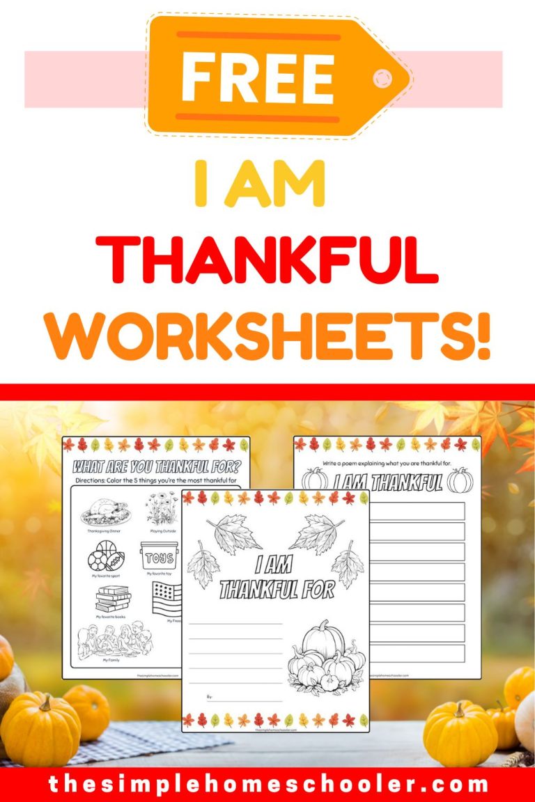 Thankful Worksheets Pin